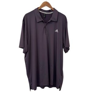 NEW Adidas Men’s P/S ULT Solid Polo Shadow Violet 2XL